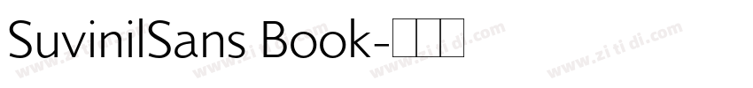 SuvinilSans Book字体转换 SuvinilSans Book字体转换
